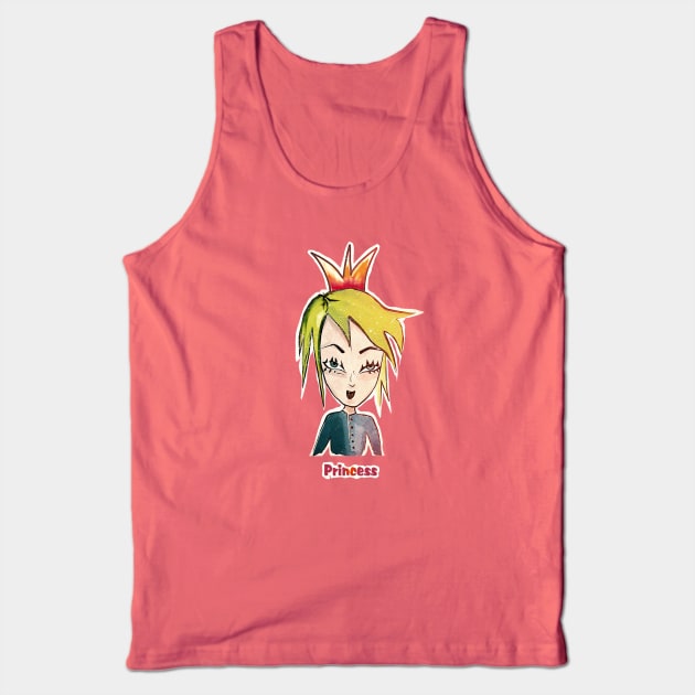 Little_princess Tank Top by ARTEMIDA